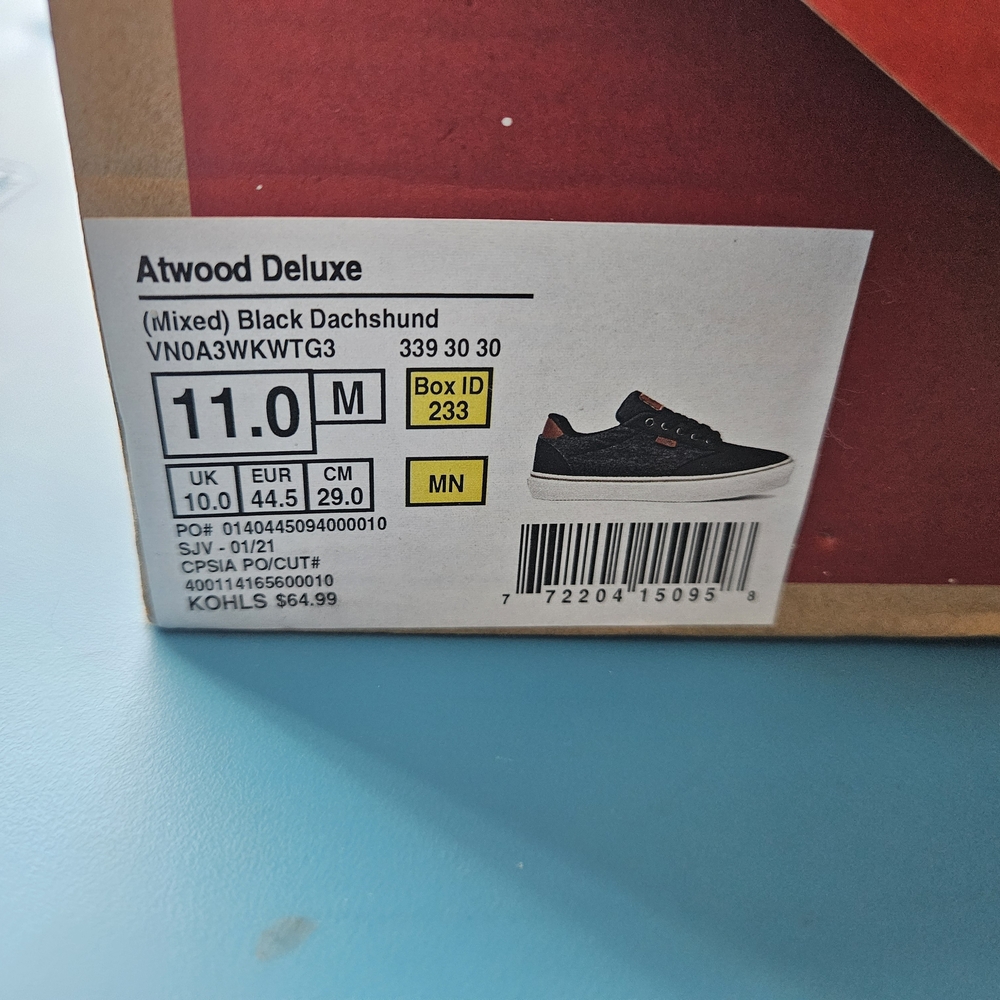 Vans Black and Brown Men's Sneakers - Picture 4 of 13